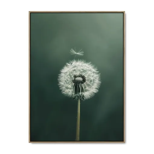 Galleri lærredsprint Dandelion Delight EGE svæveramme