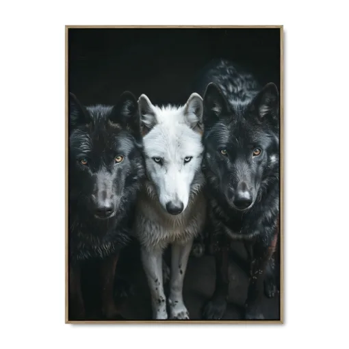 Galleri lærredsprint Loyal Pack EGE svæveramme