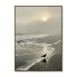 Galleri lærredsprint Seaside serenity EGE svæveramme