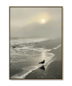 Galleri lærredsprint Seaside serenity EGE svæveramme