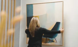 Flotte billeder til sturen printet på italiensk bomuldslærred