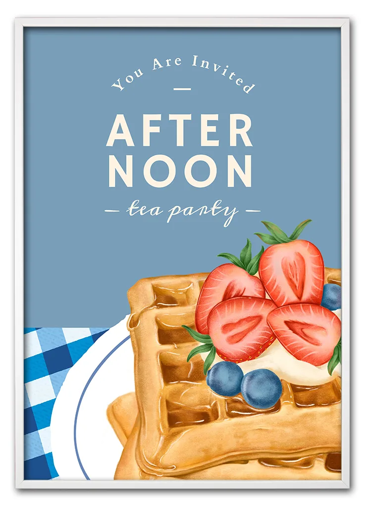 Afternoon Waffle Delight Hvid Afternoon Waffle Delight Hvid