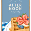 Afternoon Waffle Delight Massiv Eg