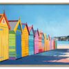 Beach Huts in Color Massiv Eg