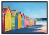 Beach Huts in Color Sort