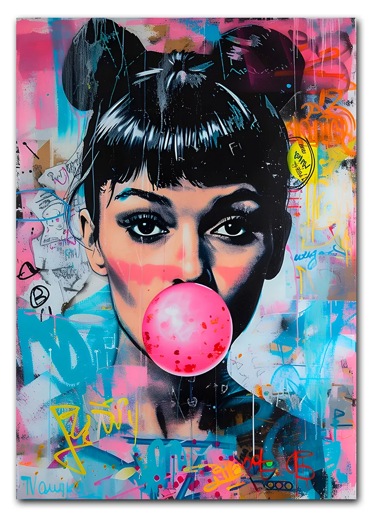 Bubble Graffiti Plakat