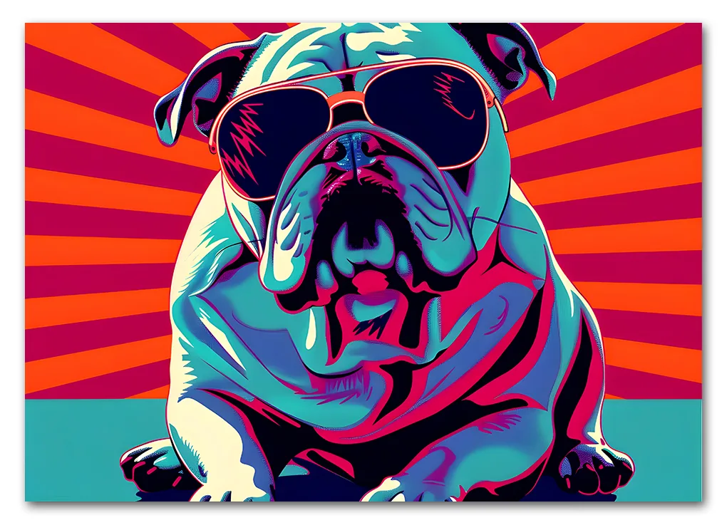 Bulldog Heatwave Plakat