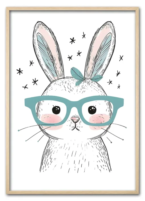 Bunny With Glasses Eg