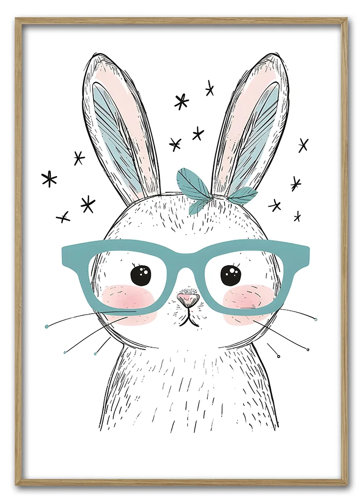 Bunny With Glasses Massiv Eg Bunny With Glasses Massiv Eg