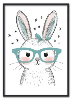 Bunny With Glasses Sort