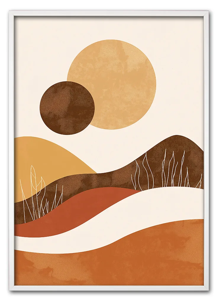 Burnt Hillside Hvid Burnt Hillside Hvid