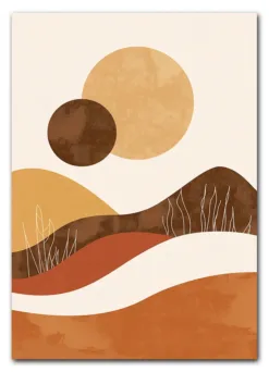 Burnt Hillside Plakat