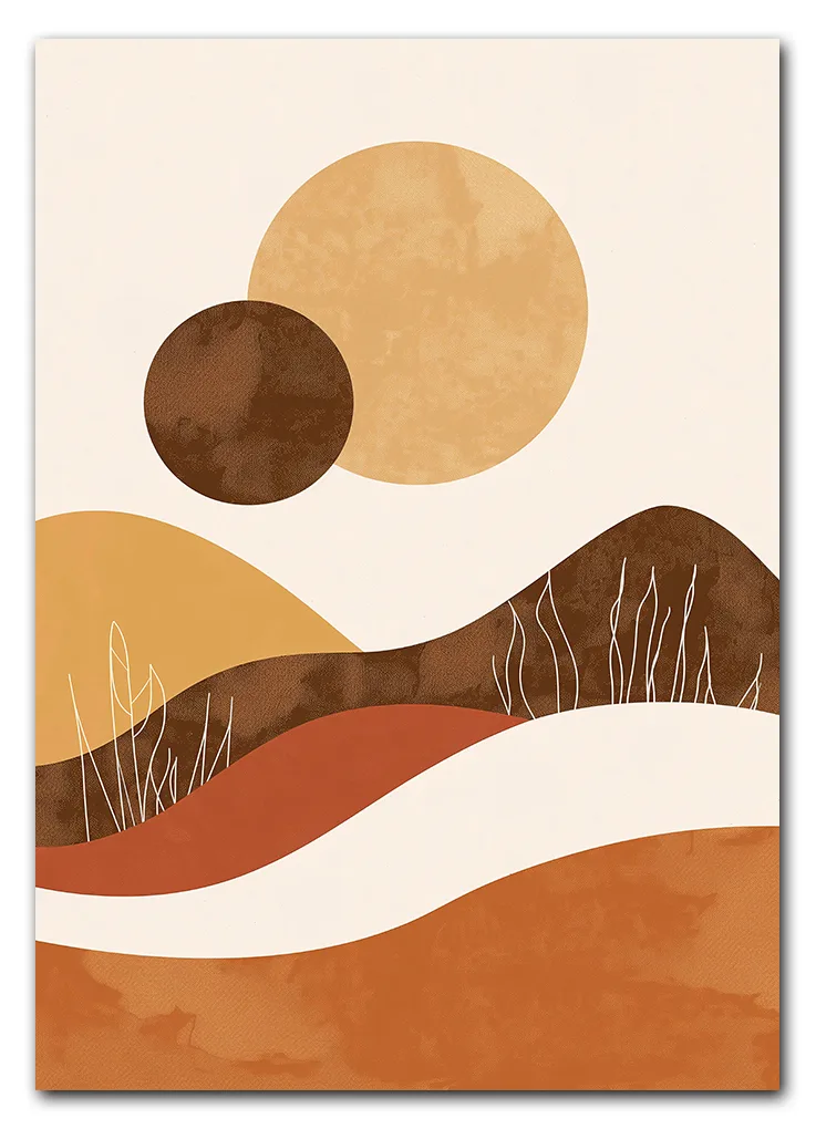 Burnt Hillside Plakat Burnt Hillside Plakat