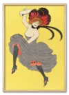 Woman dancing in a gray dress, remixed from artworks by Leonetto Woman dancing in a gray dress, remixed from artworks by Leonetto