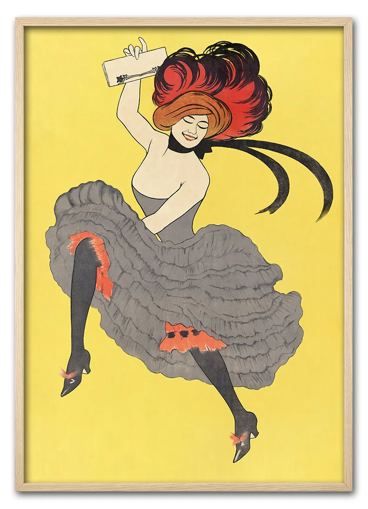 Woman dancing in a gray dress, remixed from artworks by Leonetto Woman dancing in a gray dress, remixed from artworks by Leonetto