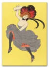 Woman dancing in a gray dress, remixed from artworks by Leonetto Woman dancing in a gray dress, remixed from artworks by Leonetto