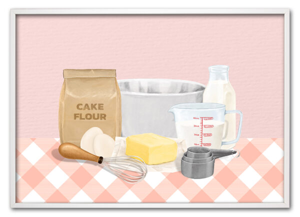 Cake Coming Up Hvid