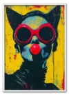 Cat Clown Hvid