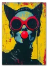 Cat Clown Plakat