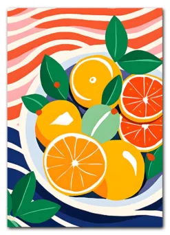 Citrus Bowl Waves Plakat