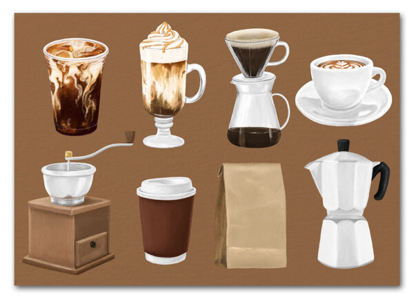 Coffee Methods 101 Plakat