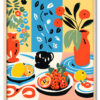 Colorful Kitchen Table Eg