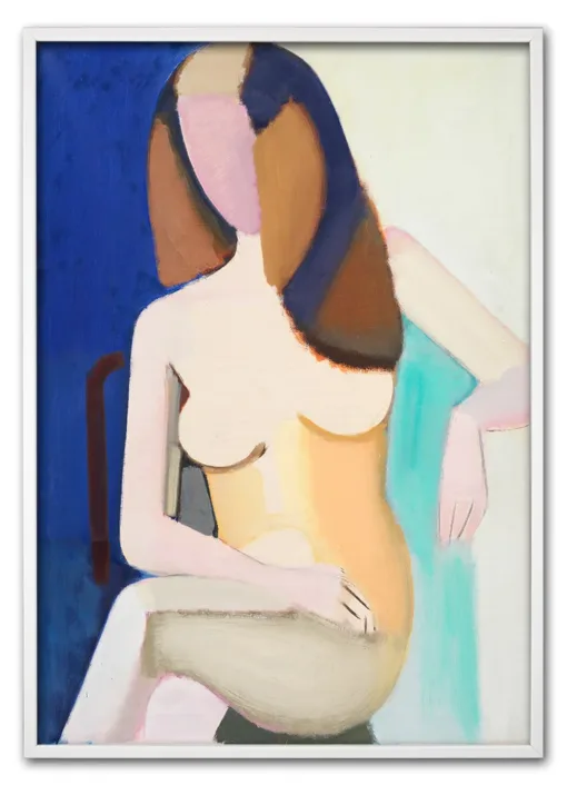 Seated female model by Vilhelm Lundstrom More: Original publi