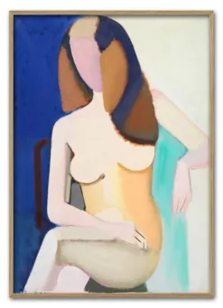 Seated female model by Vilhelm Lundstrom More: Original publi