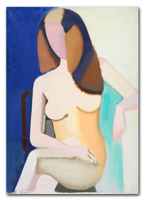 Seated female model by Vilhelm Lundstrom More: Original publi