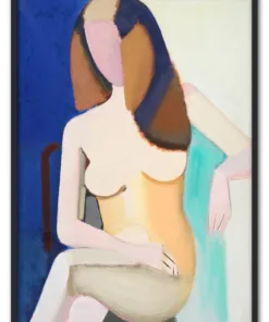 Seated female model by Vilhelm Lundstrom More: Original publi