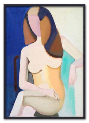 Seated female model by Vilhelm Lundstrom More: Original publi