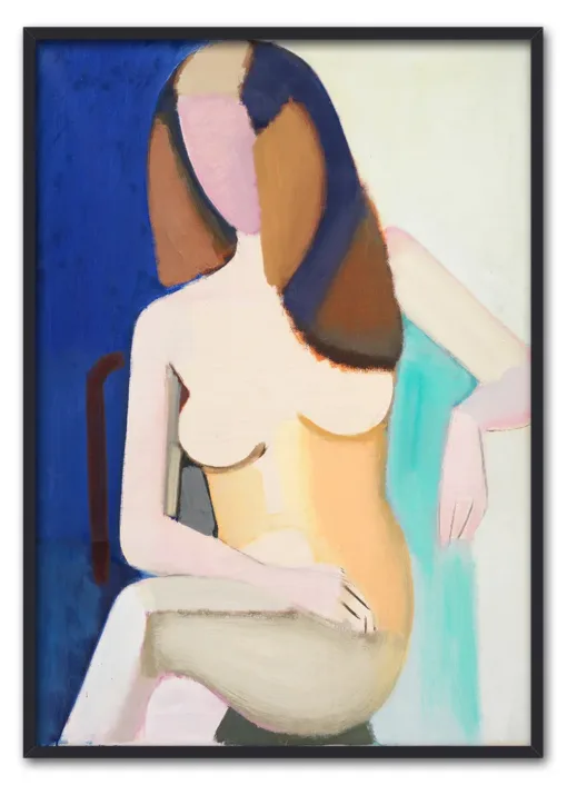Seated female model by Vilhelm Lundstrom More: Original publi