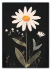 Daisy on Black Plakat
