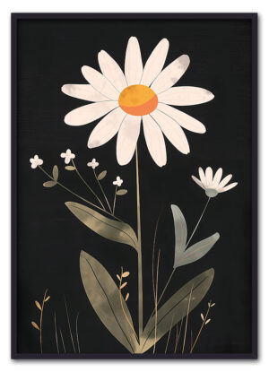 Daisy on Black Sort