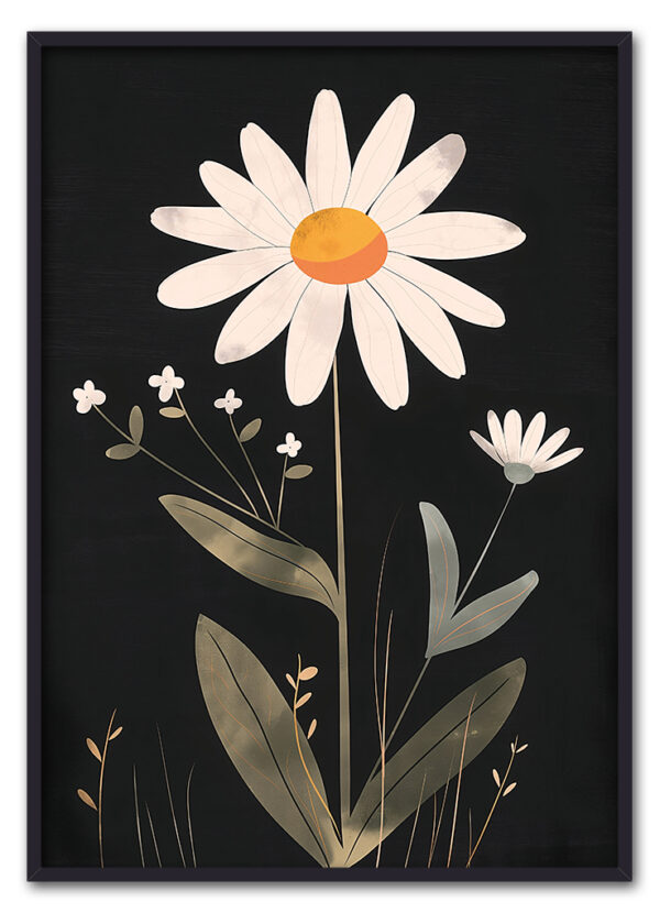 Daisy on Black Sort