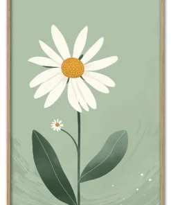 Daisy on Green Massiv Eg