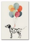 Dalmatian with Balloons Plakat Dalmatian with Balloons Plakat