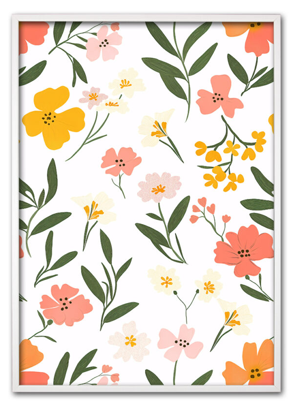 Delicate Garden Hvid