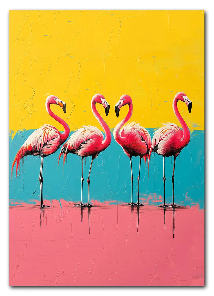 Flamingo Squad Plakat