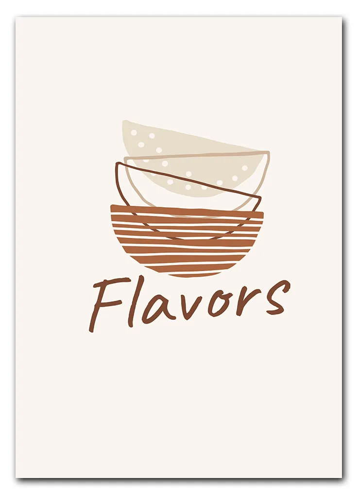 Flavor Stack Plakat Flavor Stack Plakat