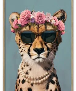 Flower Cheetah Massiv Eg