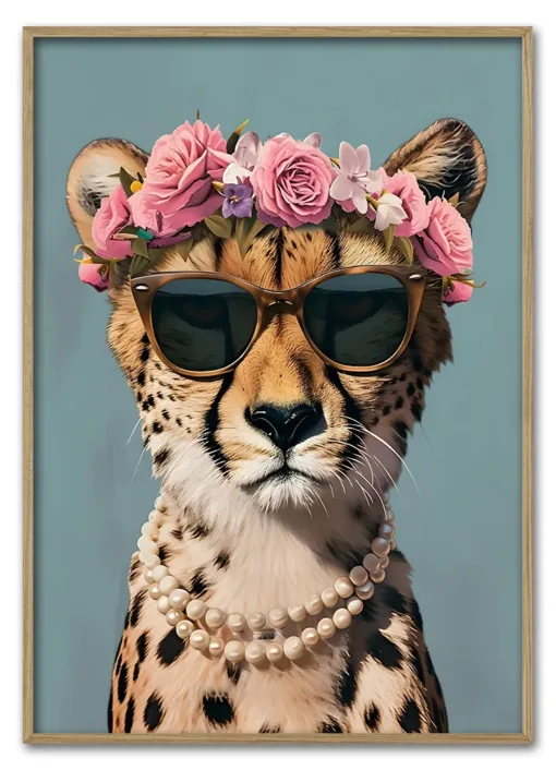 Flower Cheetah Massiv Eg