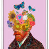 Flower Face No. 01 Hvid