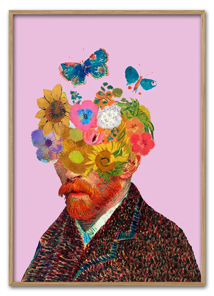 Flower Face No. 01 Massiv Eg