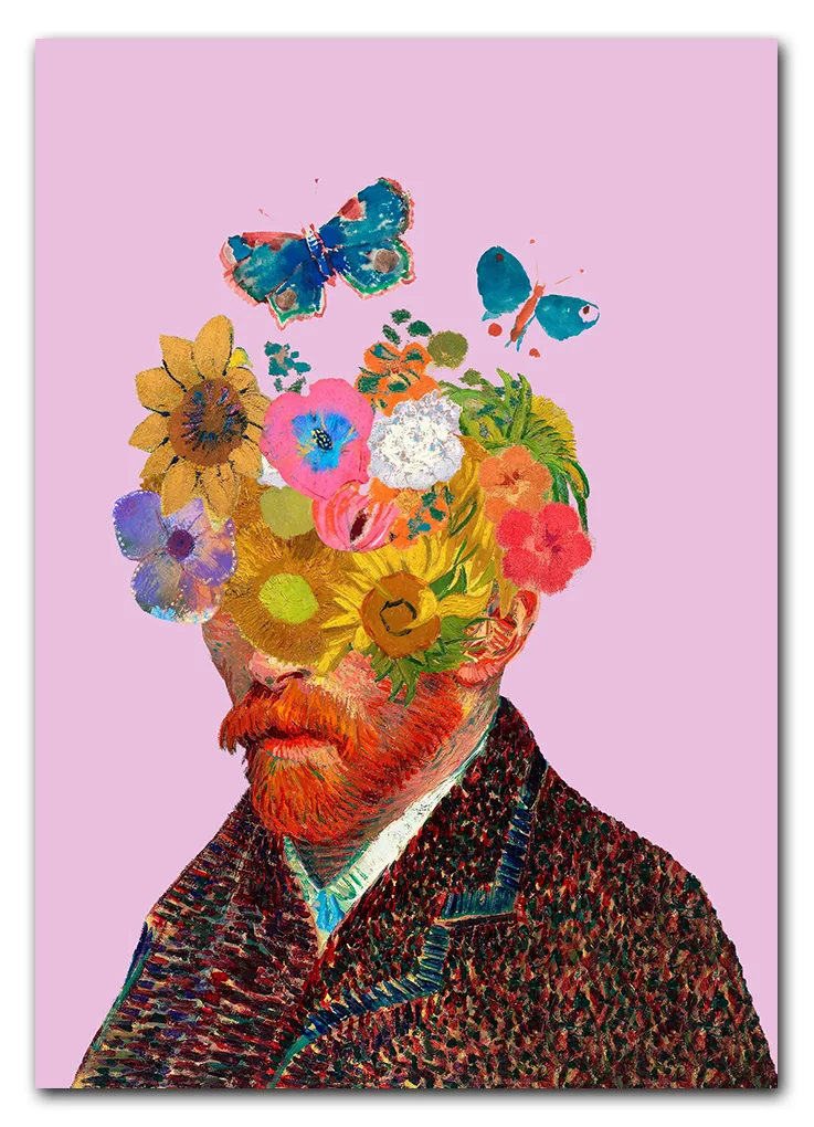 Flower Face No. 01 Plakat