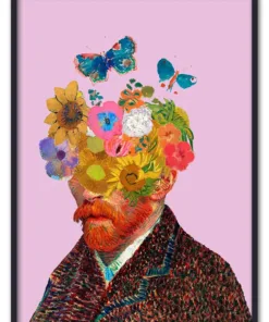 Flower Face No. 01 Sort