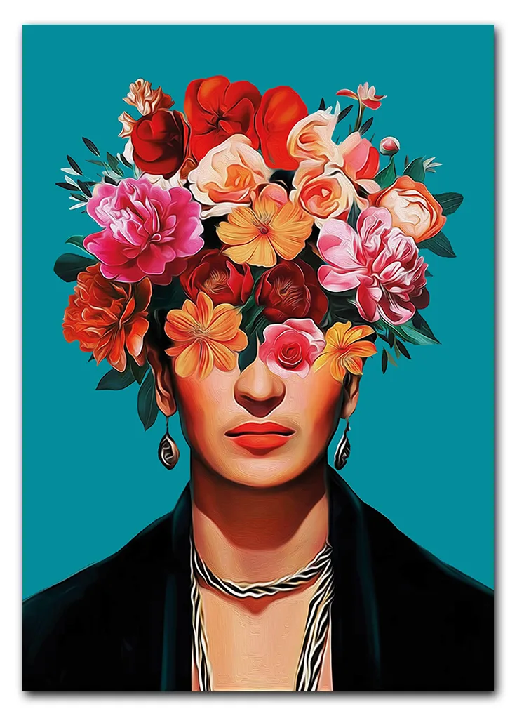 Flower Face No. 02 Plakat