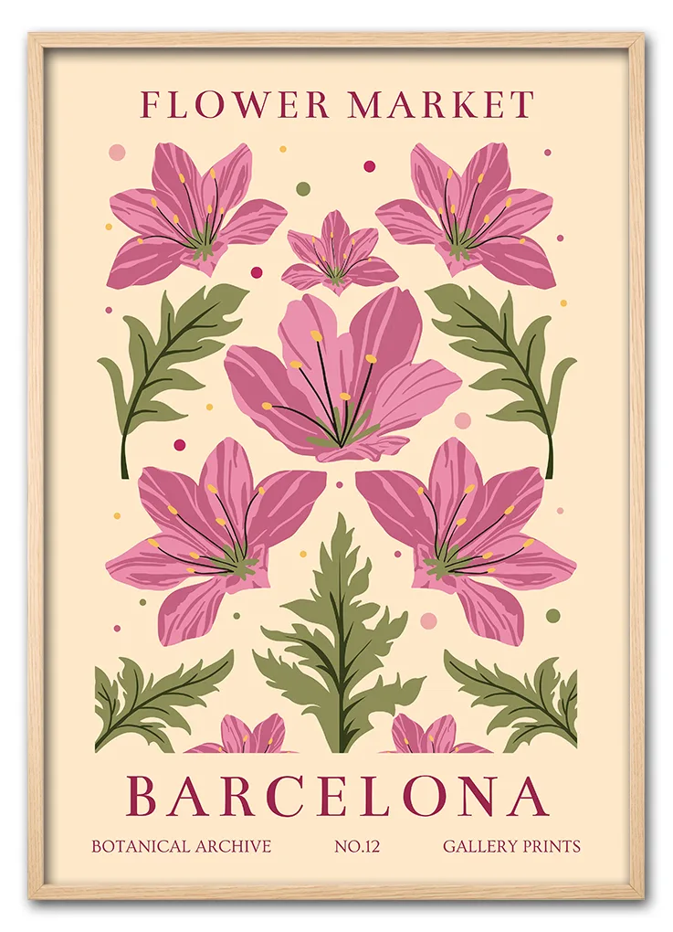 Flower Market Barcelona Eg