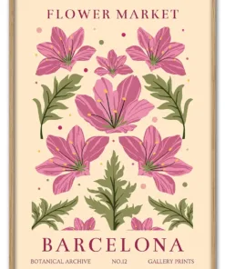 Flower Market Barcelona Massiv Eg