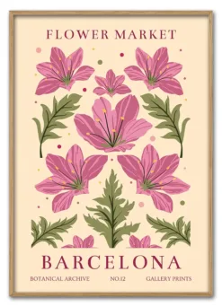 Flower Market Barcelona Massiv Eg